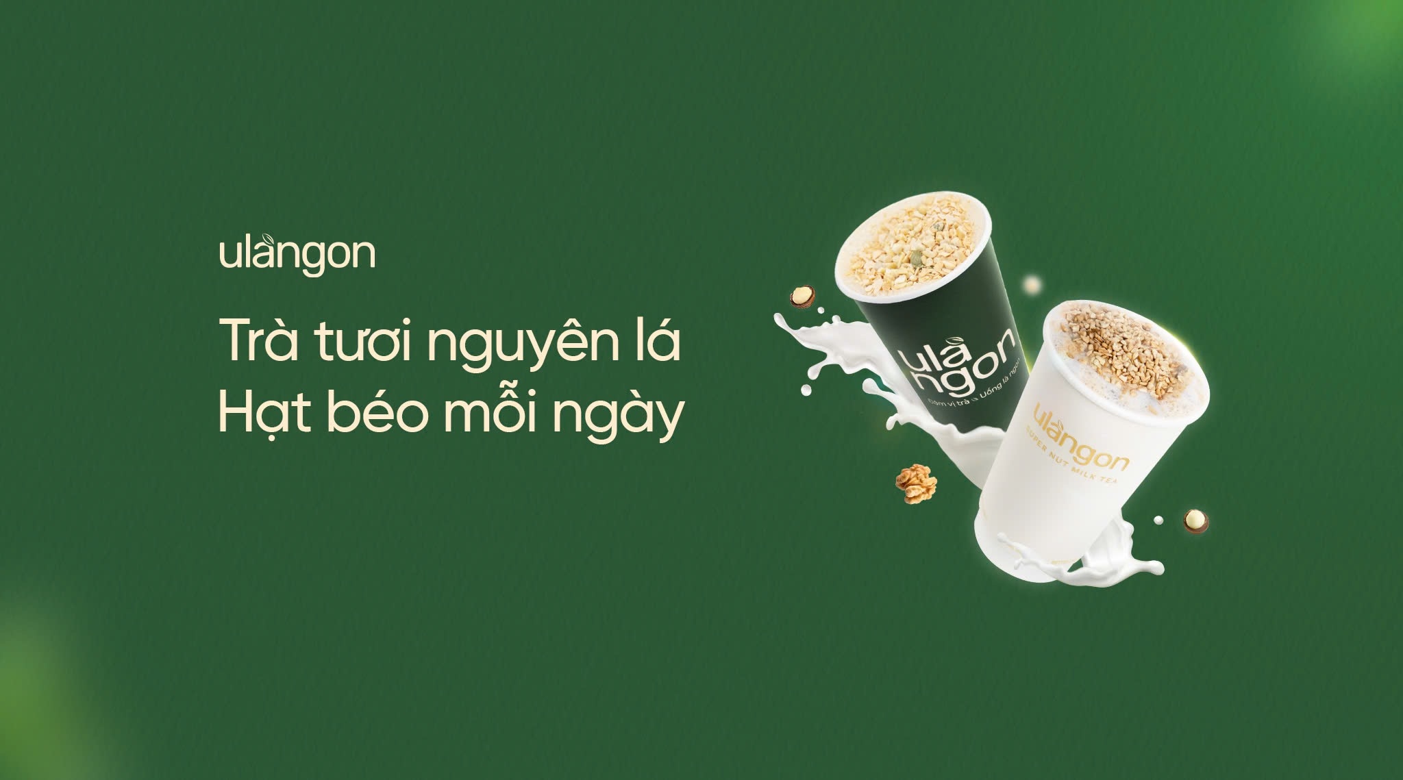 Hình ảnh Trà Sữa Hạt Nguyên Lá & Cafe Muối Ulangon - Yersin