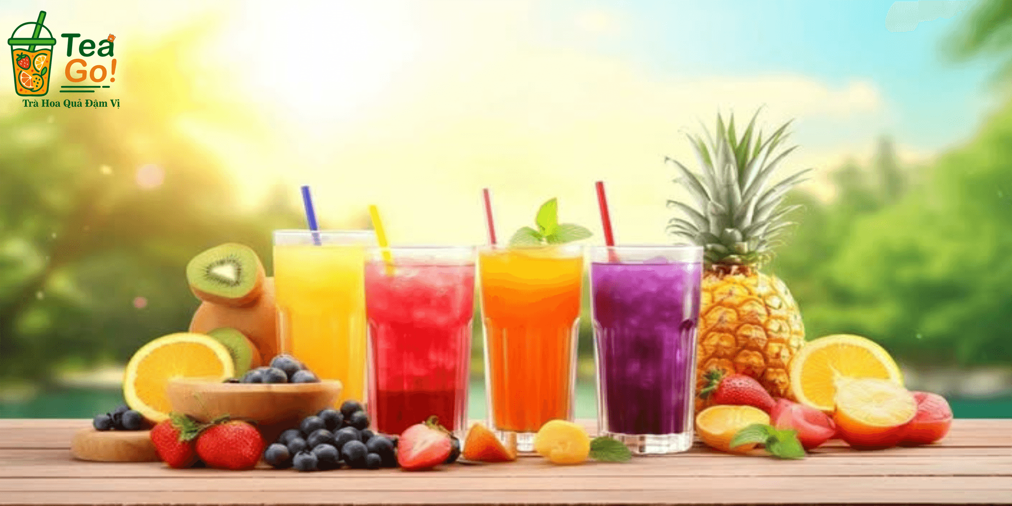 Hình ảnh Trà & Nước Ép Hoa Quả Đậm Vị Tea Go - Trần Cung
