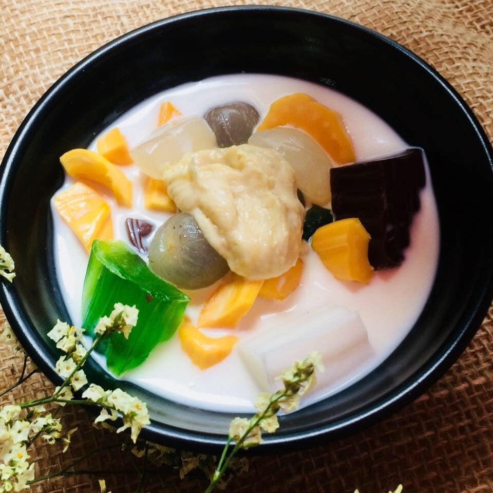 Hình ảnh Chè Sầu - Chè Dừa Non - Đào Tấn