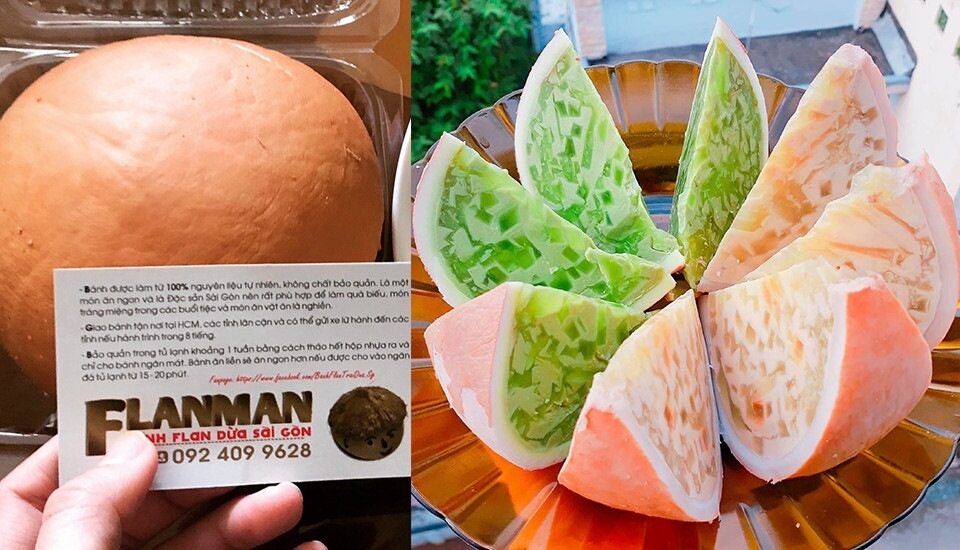 Hình ảnh FLANMAN - Rau Câu Bánh Flan Trái Dừa Sài Gòn - Trần Quốc Hoàn