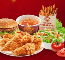 Hình ảnh Gà Rán Street Food - Pizza Burger - Đặng Thúc Vịnh