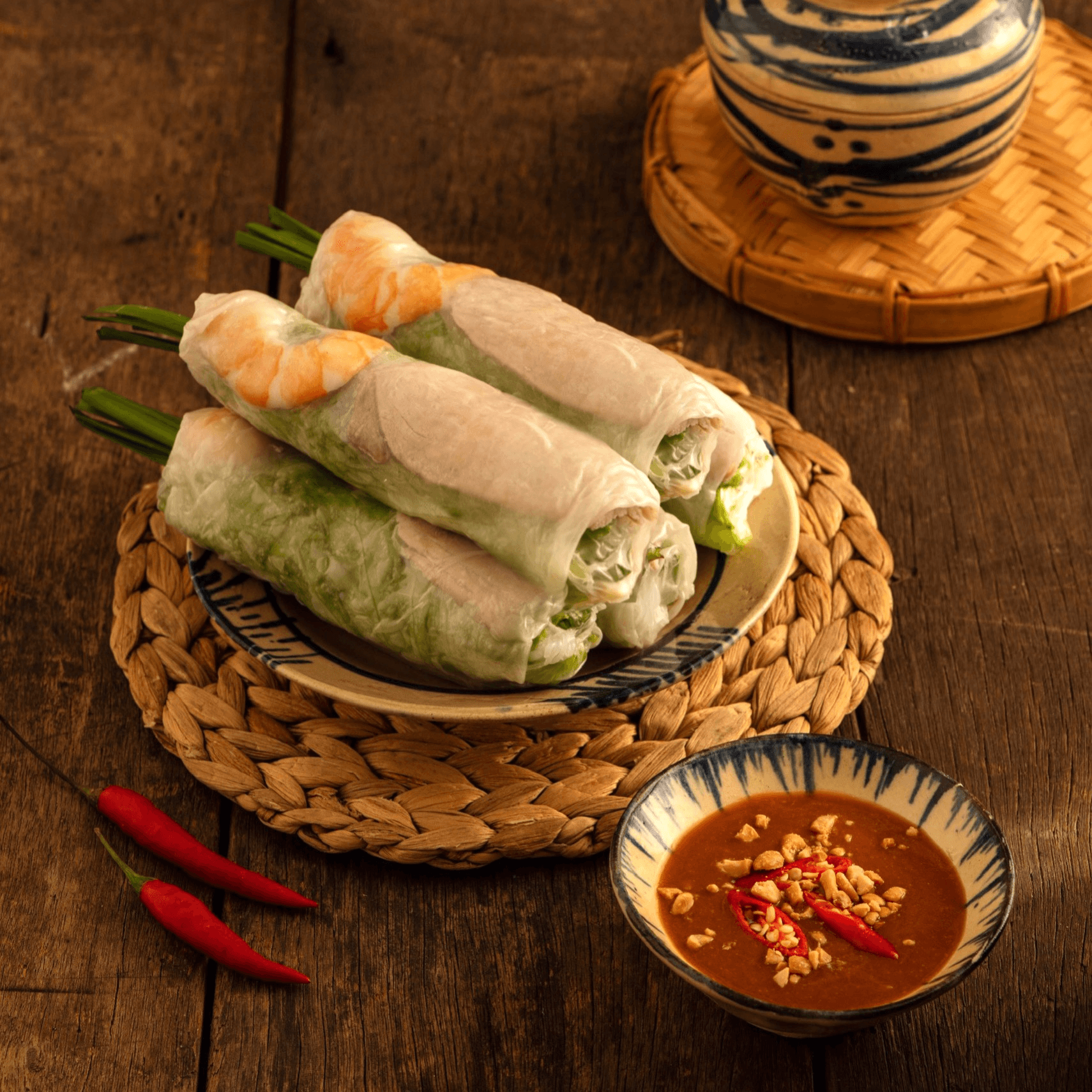 Hình ảnh Tiệm Ăn Vặt Bụng Bự - Gỏi Cuốn Tôm Thịt - Huỳnh Văn Bánh