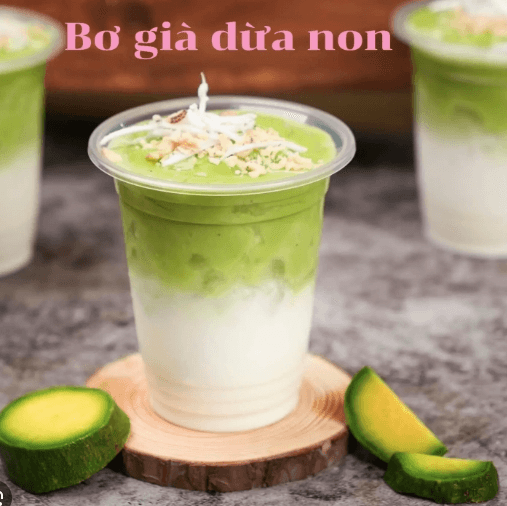 Hình ảnh Bơ Già Dừa Non - Lò Đúc