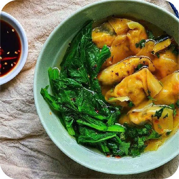 Hình ảnh Chay Tâm An - Sủi Cảo Chay - Huỳnh Văn Bánh