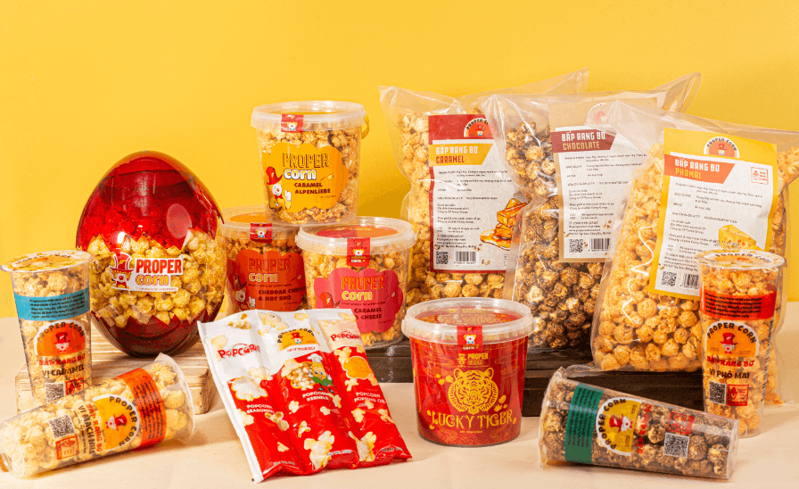 Hình ảnh Ngôi Nhà Bỏng Ngô - ProperCorn Việt Nam - 61 Trần Nhân Tông