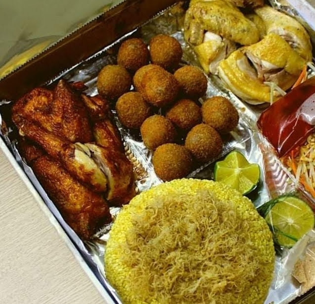 Hình ảnh Mẹt Gà, Gà Bó Xôi - Hân Béo