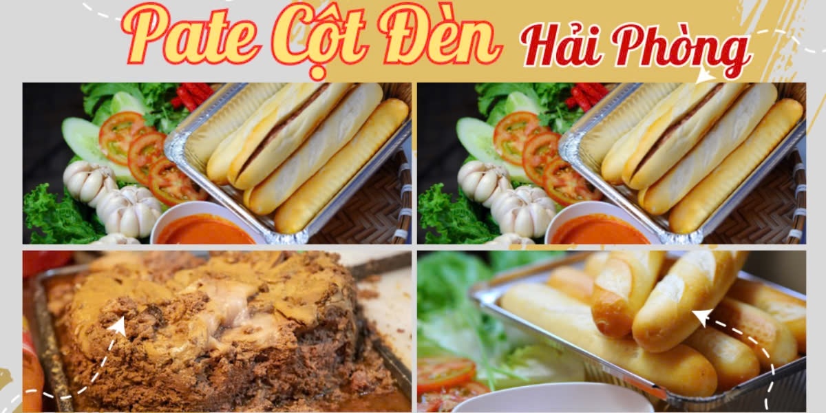 Hình ảnh Bánh Mì Que Pate Cột Đèn Hải Phòng Chính Hiệu Mẹ Nấm - Nguyễn Hồng Đào