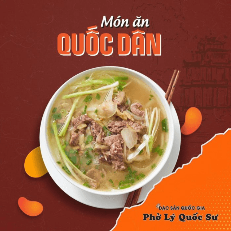 Hình ảnh Phở Lý Quốc Sư - Lạc Long Quân