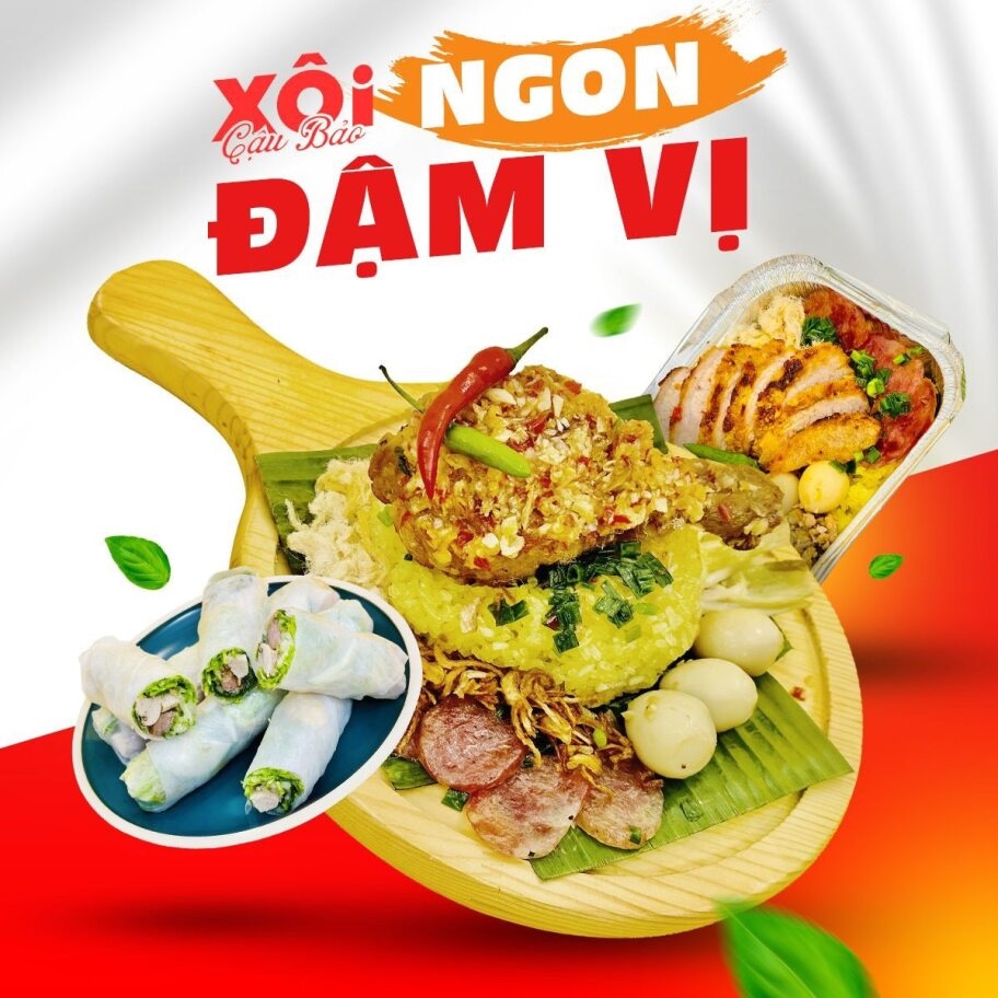 Hình ảnh Xôi Cậu Bảo - Xôi Ba Rọi & Xôi Gà - Vạn Kiếp