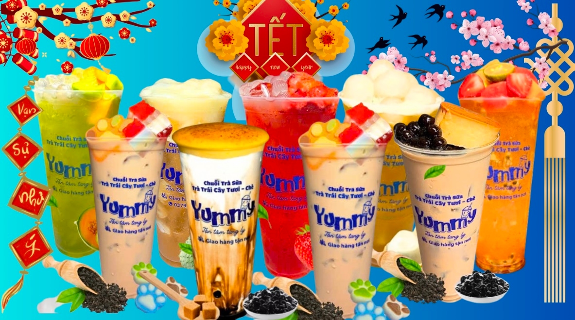 Hình ảnh Trà Trái Cây Tươi & Trà Sữa Yummy - Xô Viết Nghệ Tĩnh