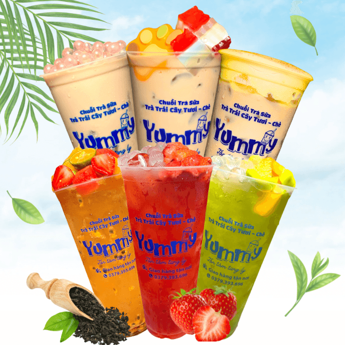 Hình ảnh Trà Trái Cây Tươi Yummy - Trà Sữa & Chè - Bùi Hữu Nghĩa