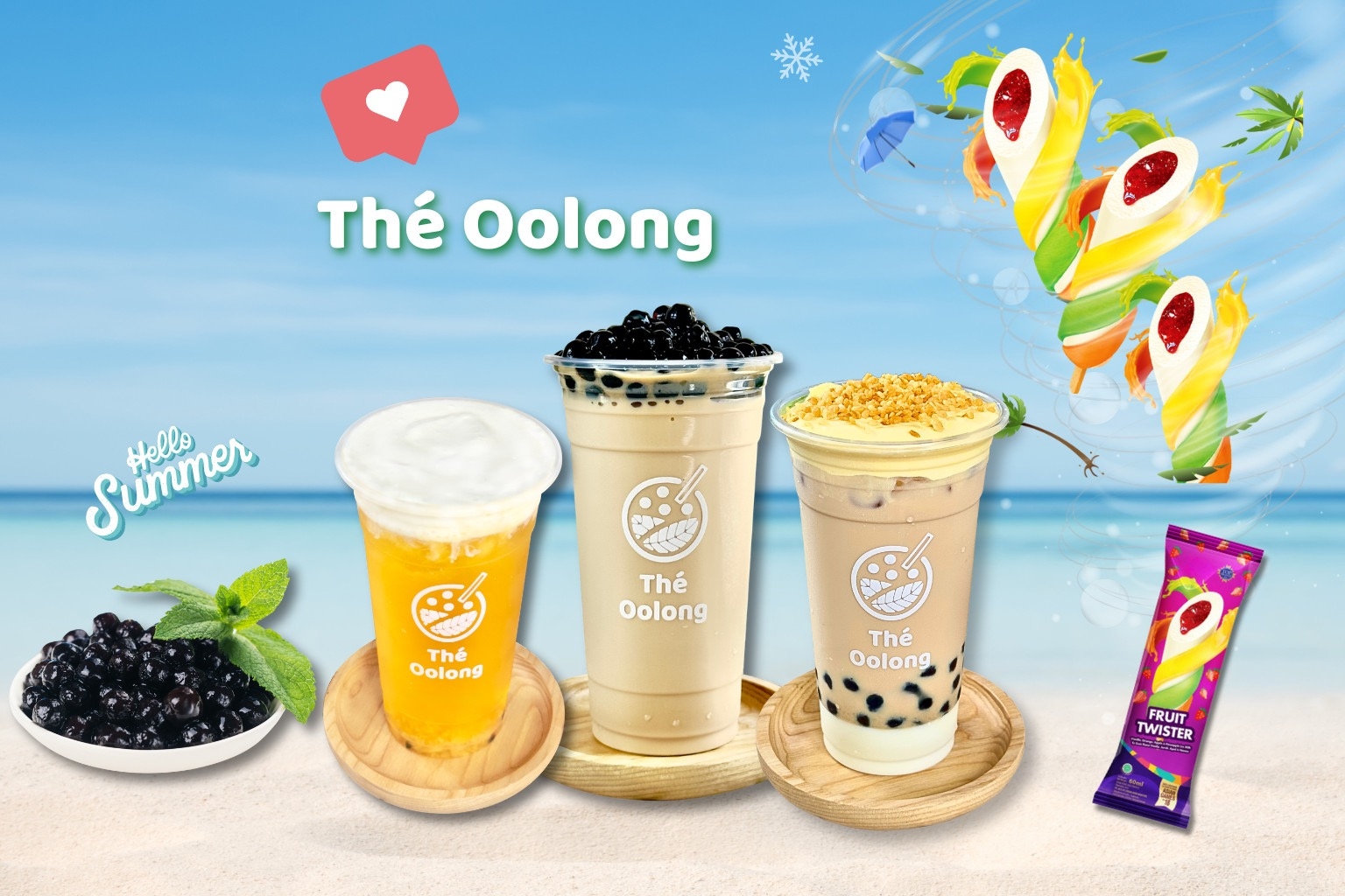 Hình ảnh Trà Sữa Thé Oolong – Trà Sữa Sáng Tạo – Linh Đàm