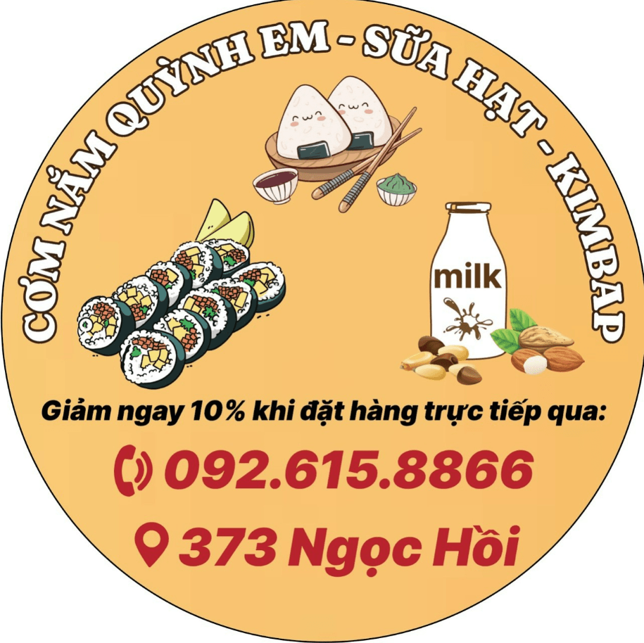 Hình ảnh Cơm Nắm Quỳnh Em - Sữa Hạt - Ngọc Hồi